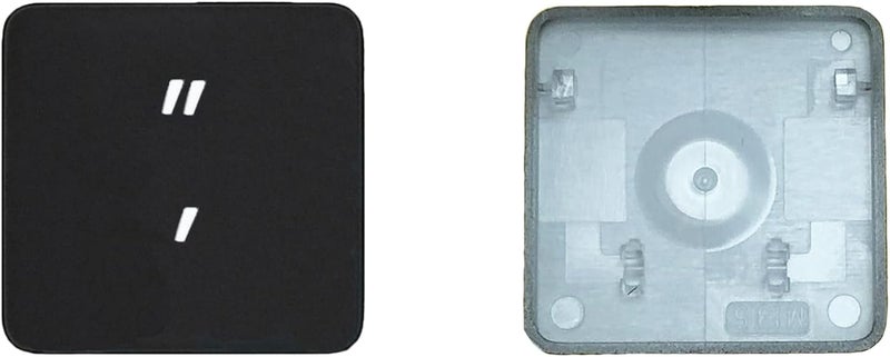 GRMTRV غطاء مفتاح مفرد بديل لمفصلة ل MacBook Air 13'' 15'' M3 M4 A3113 A3114 A3240 A3241، 14'' 16'' Pro/Max M4 A3185 A3186 A3401 A3112 A3403 2024-2025 (اقتباس مفرد/اقتباس مزدوج) - Image 2